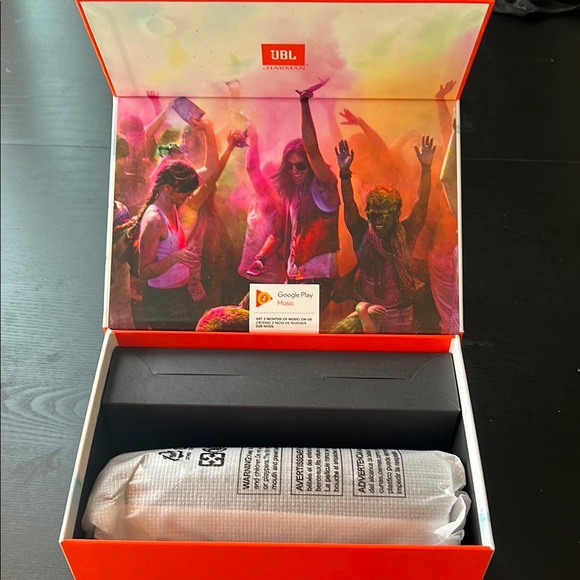 Brand New JBL Charge 3 Portable Speaker - Black and Silver - Picture 2 of 3